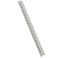 Маркер Memocab - ширина 2,3 мм - чёрная маркировка на белом фоне - заглавная буква H  037833  Legrand