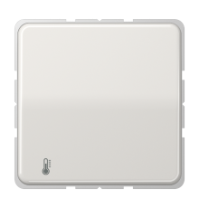 KNX-регулятор с шинным сопряжением без ручки для установки температуры; светло-серый  CD2178ORTSLG  Jung