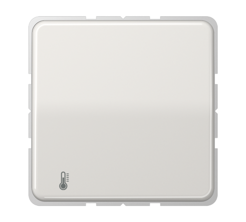 KNX-регулятор с шинным сопряжением без ручки для установки температуры; светло-серый  CD2178ORTSLG  Jung