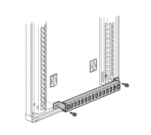 Суппорт для кабелей XL3 400 - для кабельных секций  020137  Legrand