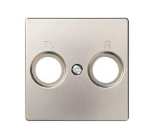 Simon 82 Накладка на розетку R-TV+SAT, S82, S82N, шампань  82053-34  Simon