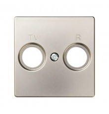 Simon 82 Накладка на розетку R-TV+SAT, S82, S82N, шампань  82053-34  Simon