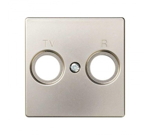 Simon 82 Накладка на розетку R-TV+SAT, S82, S82N, шампань  82053-34  Simon
