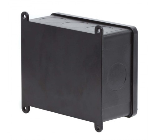 Коробка индустриальная 115х110х46 мм, IP68 с гладкими стенками, черная  P68M2516  DKC