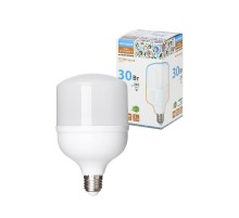 Лампа светодиодная T-30 Вт-230 В-6500 К-E27 (99x168 мм) НАРОДНАЯ  SQ0340-1643  TDM