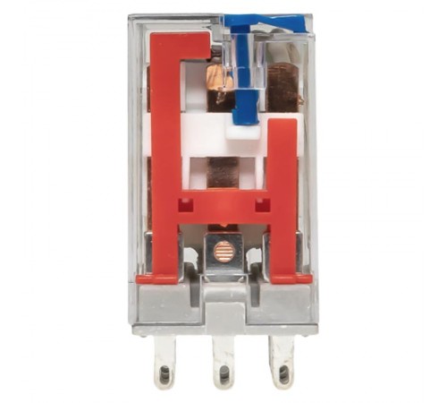 Реле промежуточное с кнопкой и мех. Индикацией RPAt 22/3 10A 110В DC  AVERES rpat-22-3-110DC EKF