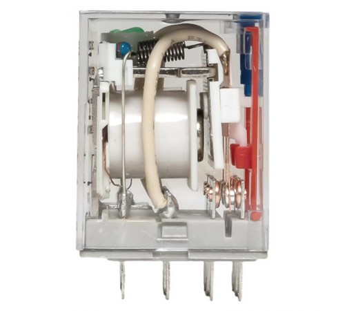 Реле промежуточное с кнопкой и мех. Индикацией RPAt 22/3 10A 110В DC  AVERES rpat-22-3-110DC EKF