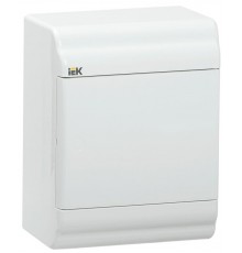 Корпус пластиковый навесной на 4 модуля ЩРН-П-4 IP41 (190х146х100мм) PRIME белая дверь  MKP82-N-04-WD-41-20  IEK