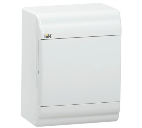 Корпус пластиковый навесной на 4 модуля ЩРН-П-4 IP41 (190х146х100мм) PRIME белая дверь  MKP82-N-04-WD-41-20  IEK