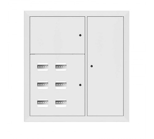 Щит этажный 6 кв. RAL9003 (1000х950х150)  mb29-v-6-ral9003  EKF