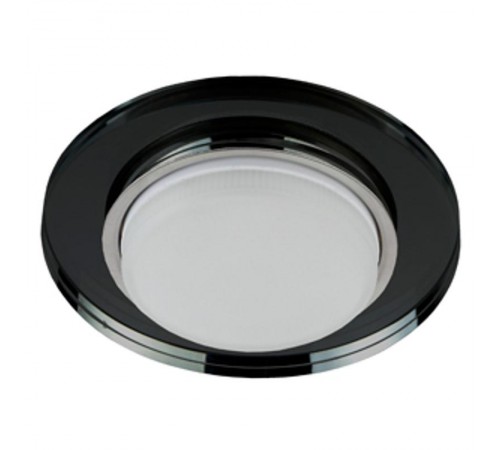 Светильник точечный встраиваемый под лампу DK80 13Вт GX53 черный  Б0019577  ЭРА