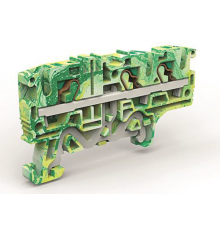 Клемма заземления 3 точки подключения на 4 кв.мм  ZEFCE410  DKC