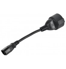 ITK Адаптер PDU 3х1,5 10см с разъёмами C14-Schuko  PC-C14D-10CM  ITK