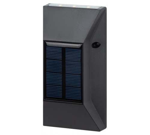 Фасадная подсветка на солнечной батарее ERAFS012-07 6 LED, 13*7,3*3 см  Б0057593  ЭРА