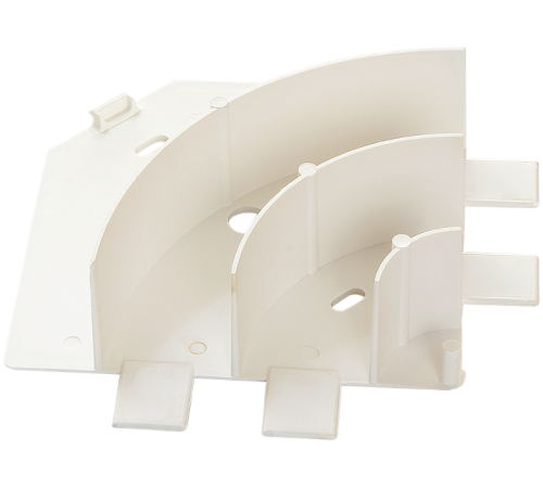 Угол плоский изменяемый для кабель-канала 100х50  100005S  SPL