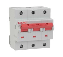 Выключатель автоматический трехполюсный YON MD125-3C80-8ln 20kA  MD125-3C80  DKC