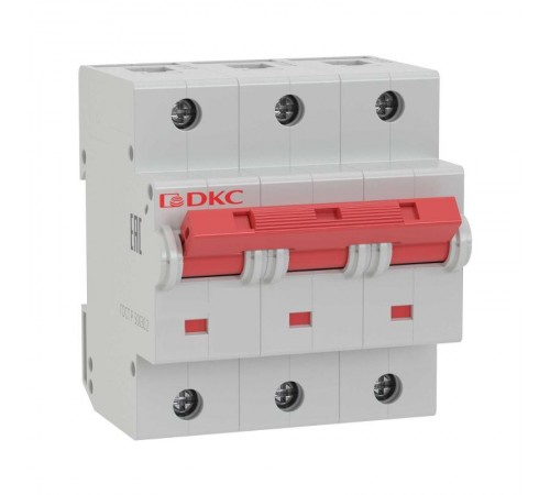 Выключатель автоматический трехполюсный YON MD125-3C125-8ln 20kA  MD125-3C125  DKC