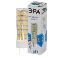 Лампа светодиодная LED 7Вт G4 220В 4000К smd JC капсульная  Б0027860  ЭРА