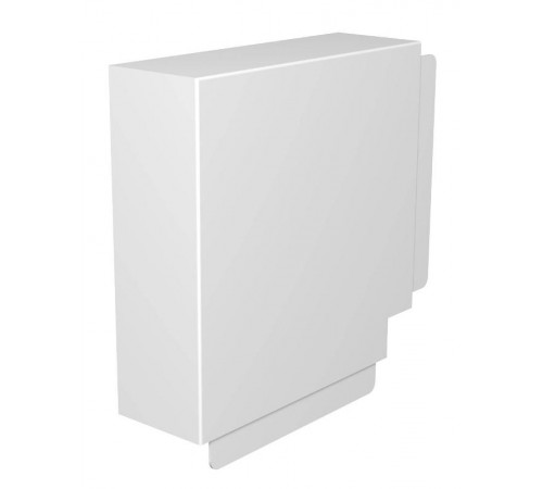 Крышка плоского угла кабельного канала WDK 80x210 мм (ПВХ,белый) (WDK HF80210RW)  6193025  OBO Bettermann