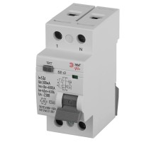 УЗО PRO VD2EM63S300 ВД1-63 2P 63А 300мА тип S электромеханическое   Б0061793  ЭРА