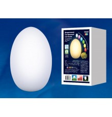 Декоративный аккумуляторный светильник ULG-R003 019/RGB IP54 EGG  UL-00003302  Uniel
