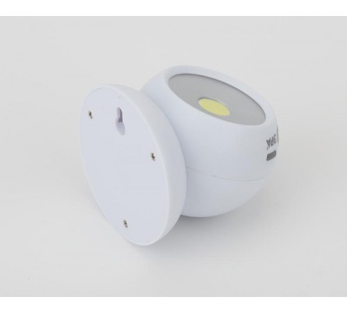 Светильник пушлайт (подсветка) SB-801 "Сфера-1" [5Вт. COB, 3xAAA, магнит, бл.]  Б0036607  ЭРА