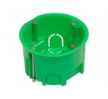 Коробка установочная 68х45 металлические лапки, с саморезами с переходником ПК5201  КУ1202-И  HEGEL