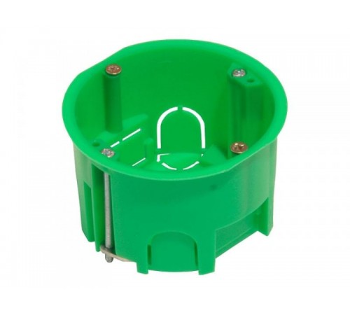 Коробка установочная 68х40 металлические лапки, с саморезами с переходником ПК5201  КУ1204-И  HEGEL