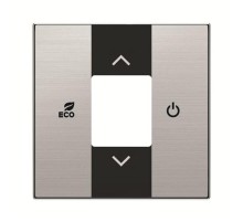 CP-RTC-85AI Накладка терморегулятора free@home, SKY, нерж. сталь2CLA854060A1401 ABB