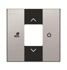 CP-RTC-85AI Накладка терморегулятора free@home, SKY, нерж. сталь2CLA854060A1401 ABB