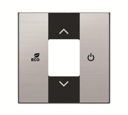 CP-RTC-85AI Накладка терморегулятора free@home, SKY, нерж. сталь2CLA854060A1401 ABB