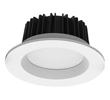 Светильник встраиваемый светодиодный 10W, 800Lm, 4000K, 90 градусов, белый, AL265 с драйвером в комплекте  41615  Feron