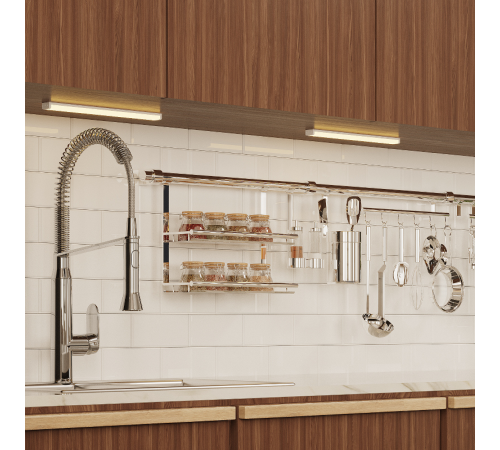 Светильник сенсорный модель B 6W 400lm 2700K-6500K 170-260V 300mm диммируемый IR 1/10/40  9019531206-T  Gauss