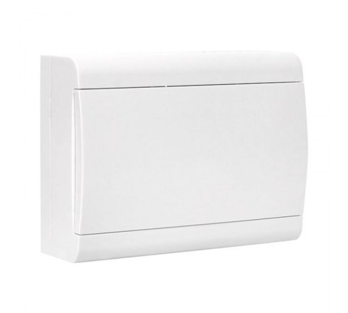 Щит распределительный ЩРН-П-12 (пром. упаковка) белая дверца IP41 Basic  pb-n-12w-bas  EKF