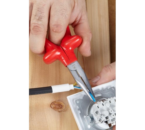 Длинногубцы Master 160 мм 1000В EKF Basicdg-160-mas-inEKF