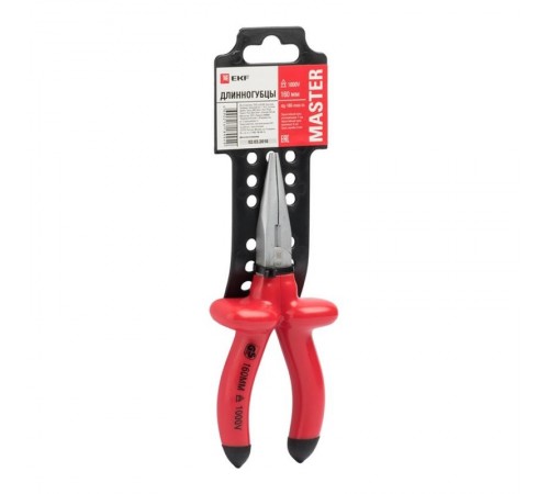 Длинногубцы Master 160 мм 1000В EKF Basicdg-160-mas-inEKF