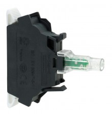 КОНТ. БЛОК СО СВЕТОДИОДОМ, ЗЕЛЕНЫЙ, 230В  ZBVM35  Schneider Electric