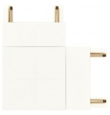 Коннектор  TRM-S5-CC WH угловой для тонкого магнитного шинопровода белый  Б0059023  ЭРА