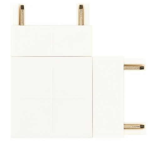 Коннектор  TRM-S5-CC WH угловой для тонкого магнитного шинопровода белый  Б0059023  ЭРА