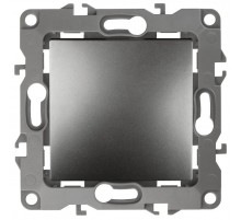 Выключатель 12-1101-12   10АХ-250В,  графит  Б0019276  ЭРА