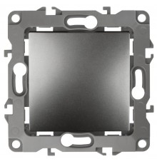 Выключатель 12-1101-12   10АХ-250В,  графит  Б0019276  ЭРА