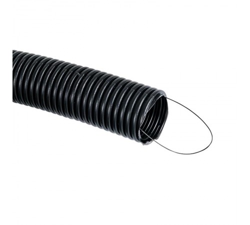 Труба гофр. FRHF  с зондом d50мм (20м.) черная Plast EKF PROxima  FRHF-50  EKF