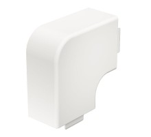 Крышка плоского угла кабельного канала WDK 40x60 мм (ПВХ,белый) (WDK HF40060RW)  6192858  OBO Bettermann
