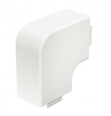 Крышка плоского угла кабельного канала WDK 40x60 мм (ПВХ,белый) (WDK HF40060RW)  6192858  OBO Bettermann