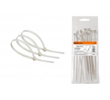 Хомут 3,6х300мм нейлон (белый) (25 штук)  SQ0515-0315  TDM
