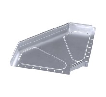 Угол горизонтальный 90 градусов Стандарт INOX (AISI 316) 400х50  PR16.3536  Промрукав