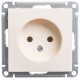 W59 Слоновая кость Розетка без заземления без шторок, 16А  RS16-153-2-86  SE