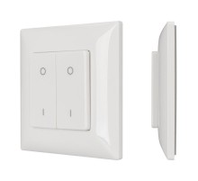 Панель SMART-P47-DIM-P-SUF (3V, 2 зоны, Knob, 2.4G) (Arlight, Пластик)  028301  Arlight