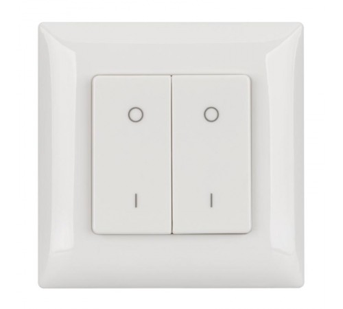 Панель SMART-P47-DIM-P-SUF (3V, 2 зоны, Knob, 2.4G) (Arlight, Пластик)  028301  Arlight