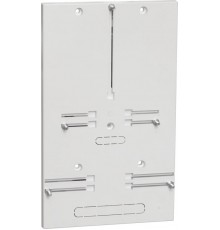 Панель для установки счетчика ПУ2/0 1-фазный и 3-фазный 333х201х33  MPP11-2  IEK